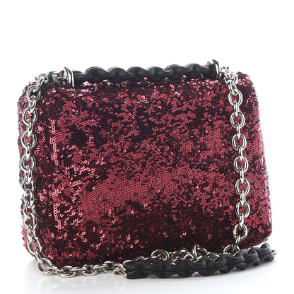 Tom Ford Sequin Kiss Large Natalia Bag Red 3 of 8