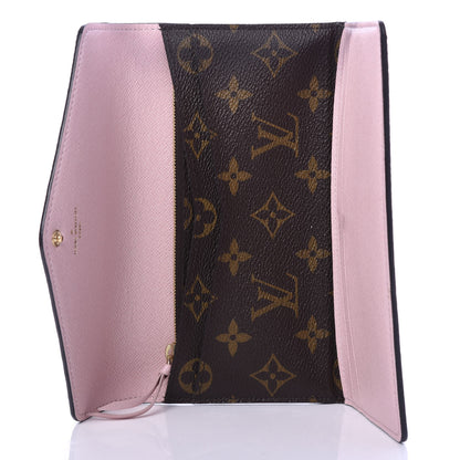Louis Vuitton Monogram Josephine Wallet Rose Ballerine 6 of 8
