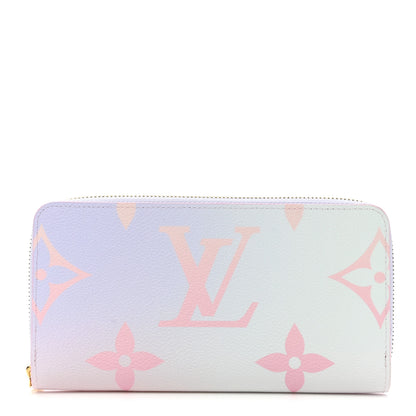 Louis Vuitton Monogram Giant Spring In The City Zippy Wallet Sunrise Pastel 1 of 7