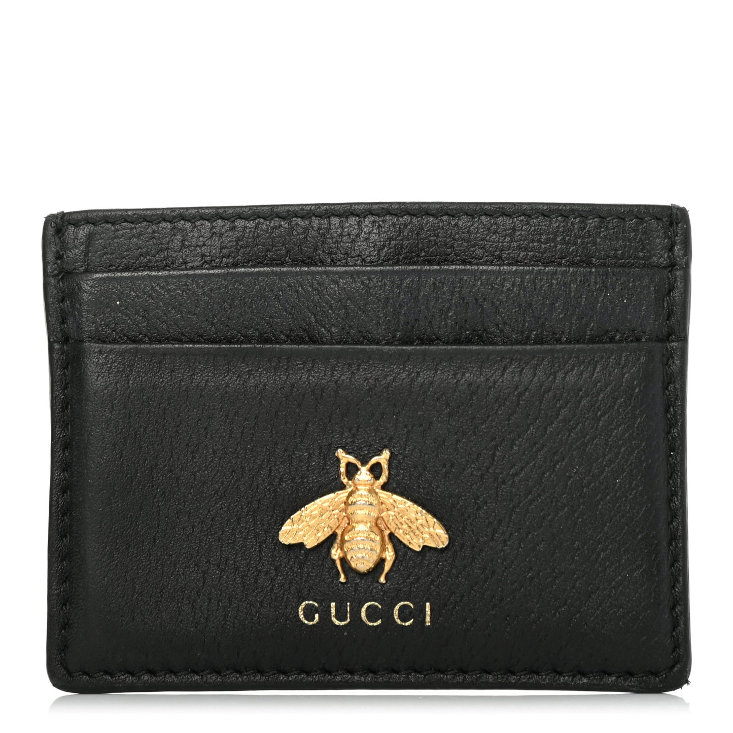 Calfskin Brillant Coin Purse Ebene