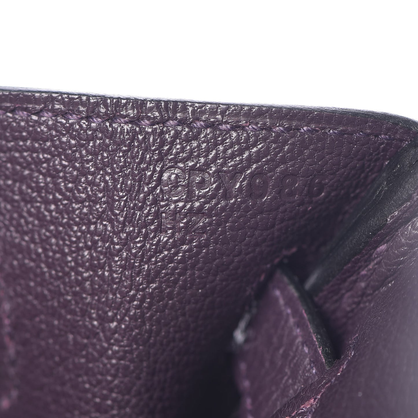 Togo Birkin 25 Raisin