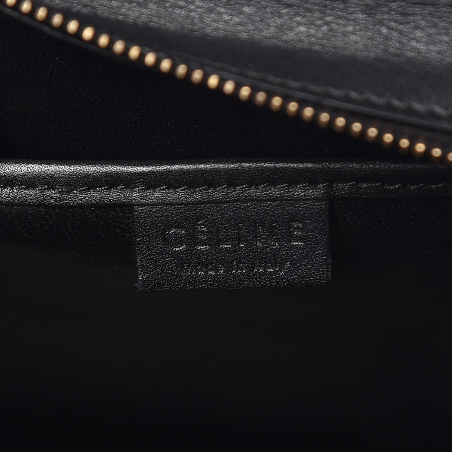 Celine Smooth Calfskin Nano Luggage Black 6 of 11