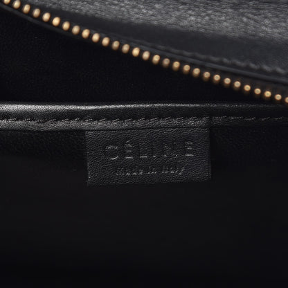 Celine Smooth Calfskin Nano Luggage Black 6 of 11
