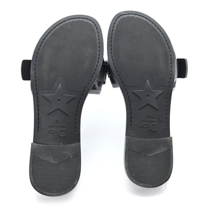 Christian Dior Technical Stretch Fabric Camouflage Dio(r)evolution Slide Sandals 37 Black Grey 6 of 8