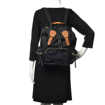 Burberry Nylon Medium Rucksack Backpack Black 2 of 10