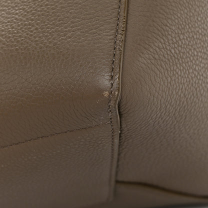 Celine Soft Grained Calfskin Sangle Bucket Bag Taupe 12 of 12