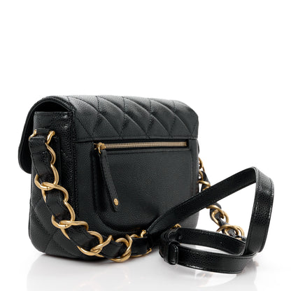 Chanel Caviar Quilted Small Chain Flap Black 3 of 12