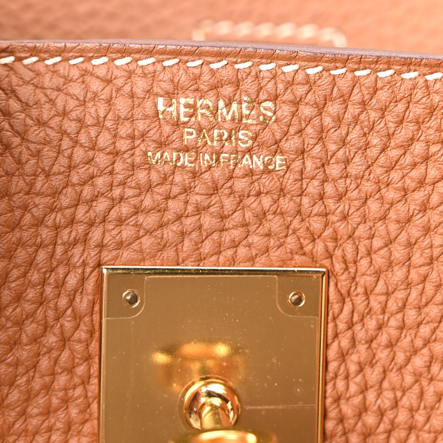 Hermes Togo BIRKIN 30 Gold 10 of 19