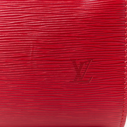 Louis Vuitton Epi Speedy 30 Castillan Red 7 of 12
