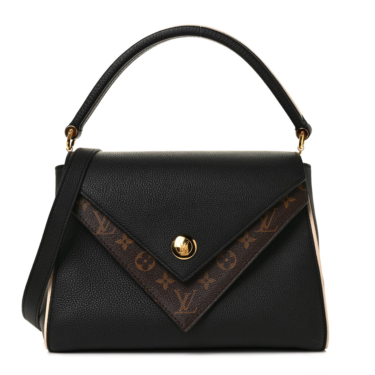 Monogram Double V Black