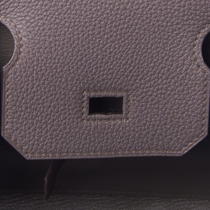 Hermes Togo Birkin 30 Etain 21 of 31