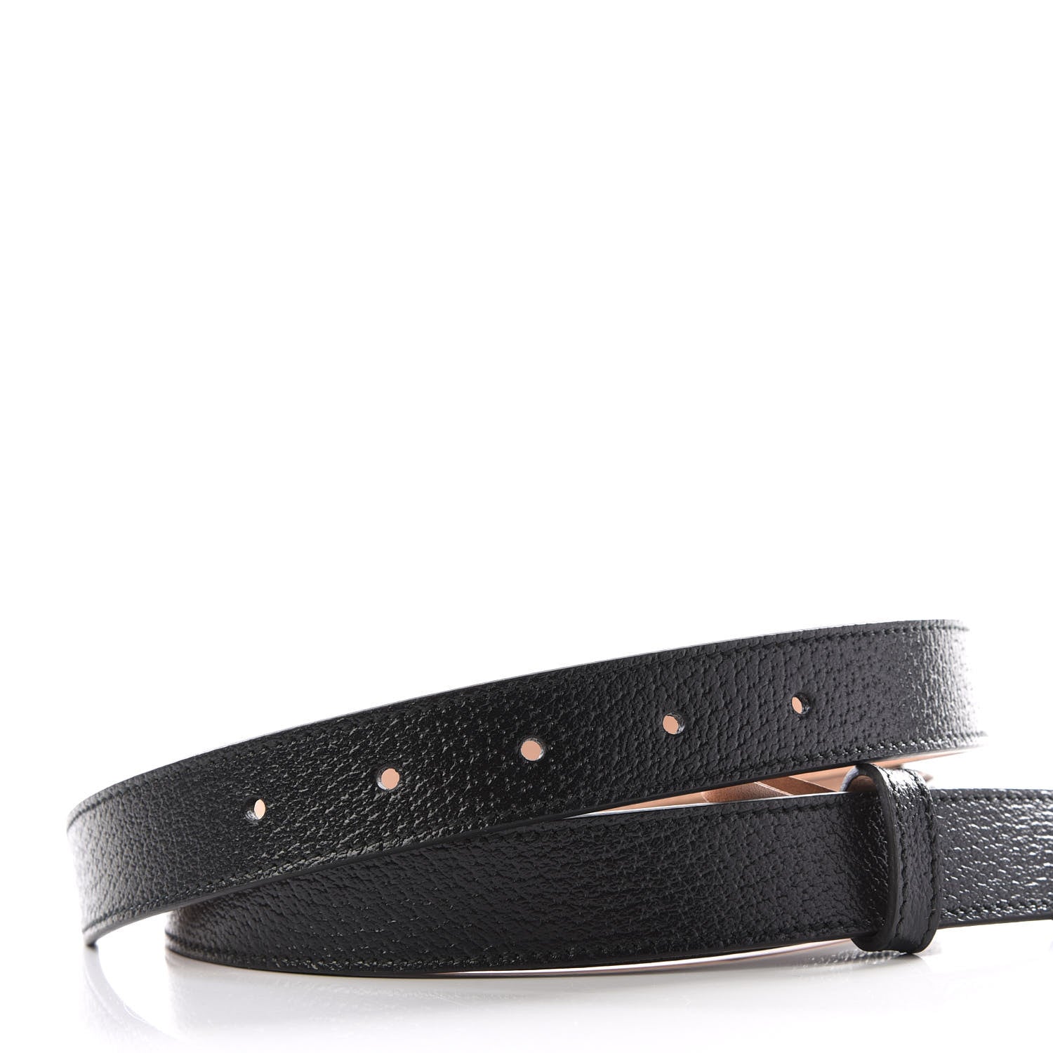 Gucci Calfskin Framed Double G Belt 110 44 Black 4 of 5