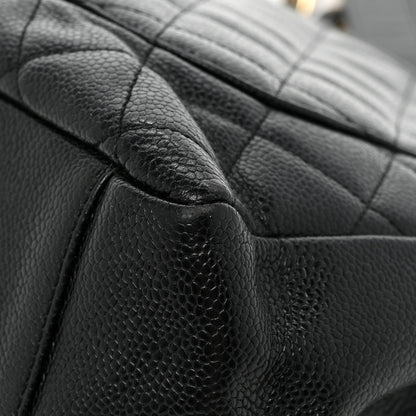 Chanel Caviar Quilted Grand Shopping Tote GST Black 17 of 18