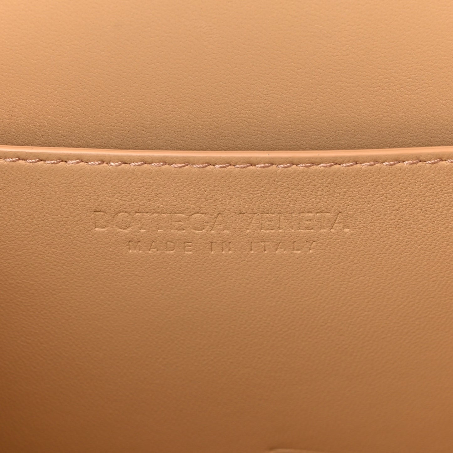 Calfskin Tip Clutch Almond