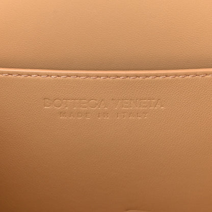 Bottega Veneta Calfskin Tip Clutch Almond 6 of 15