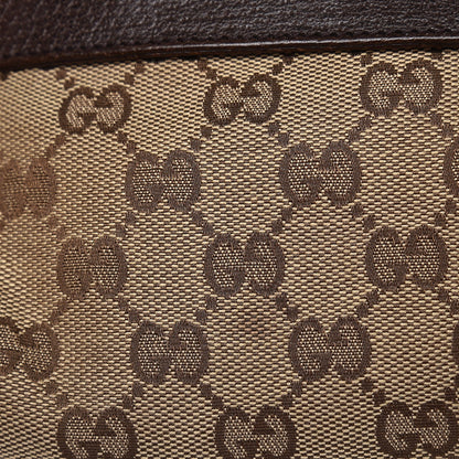 Gucci Monogram Web Belt Bag Dark Brown 7 of 8