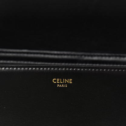 Celine Shiny Calfskin Small Triomphe Black 8 of 12