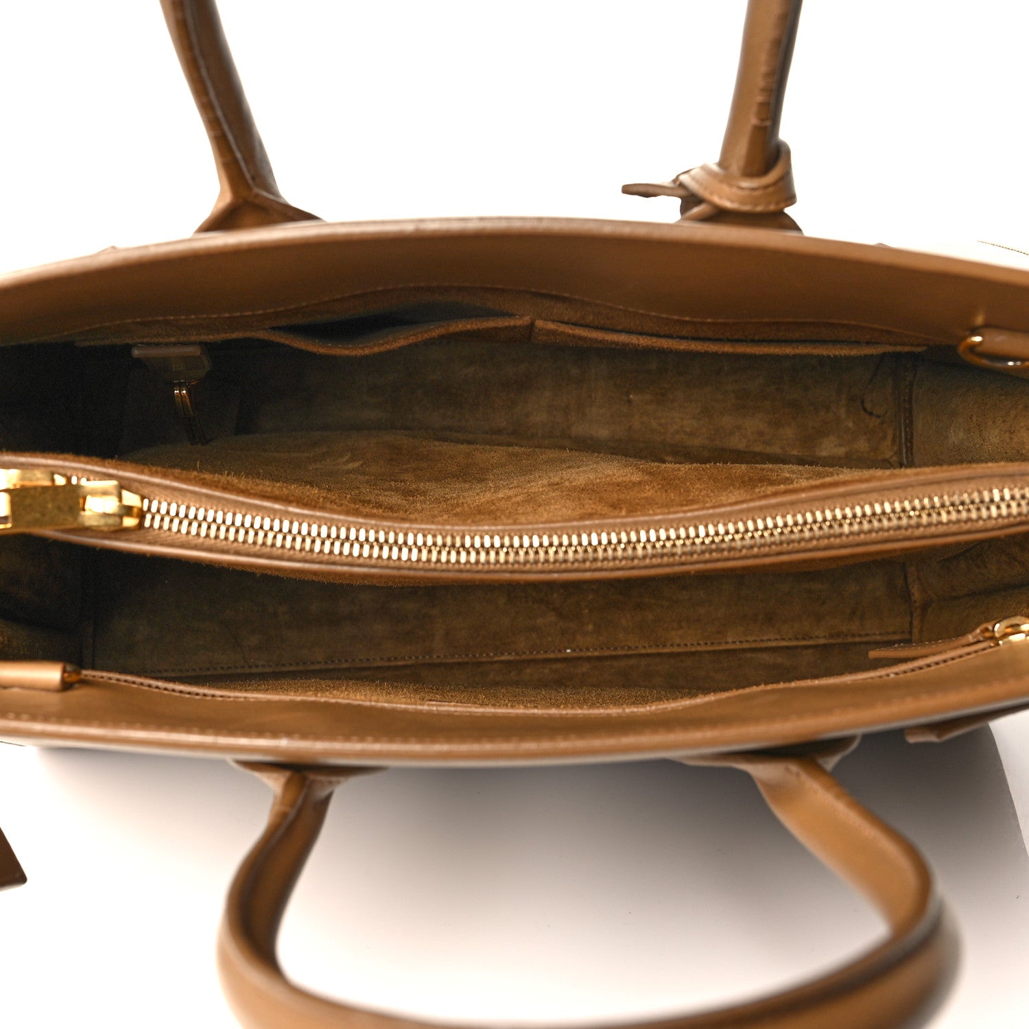 Saint Laurent Calfskin Small Sac De Jour Taupe 5 of 10