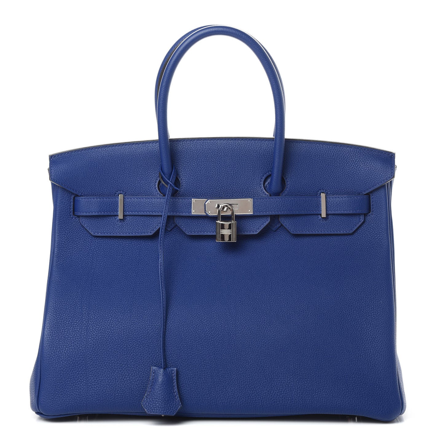 Togo Birkin 35 Bleu Electrique