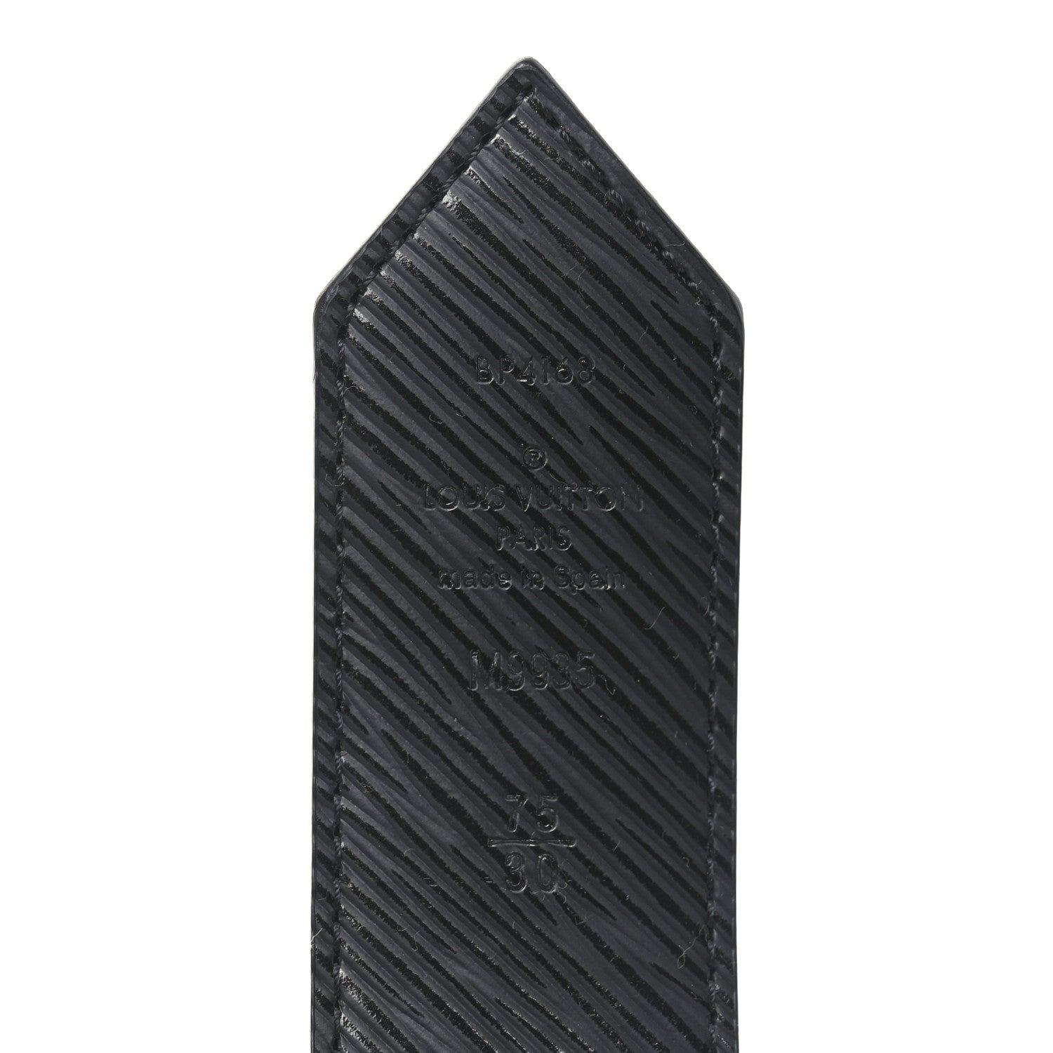 Louis Vuitton Monogram Epi 35mm LV Circle Reversible Belt 75 30 Black 5 of 5
