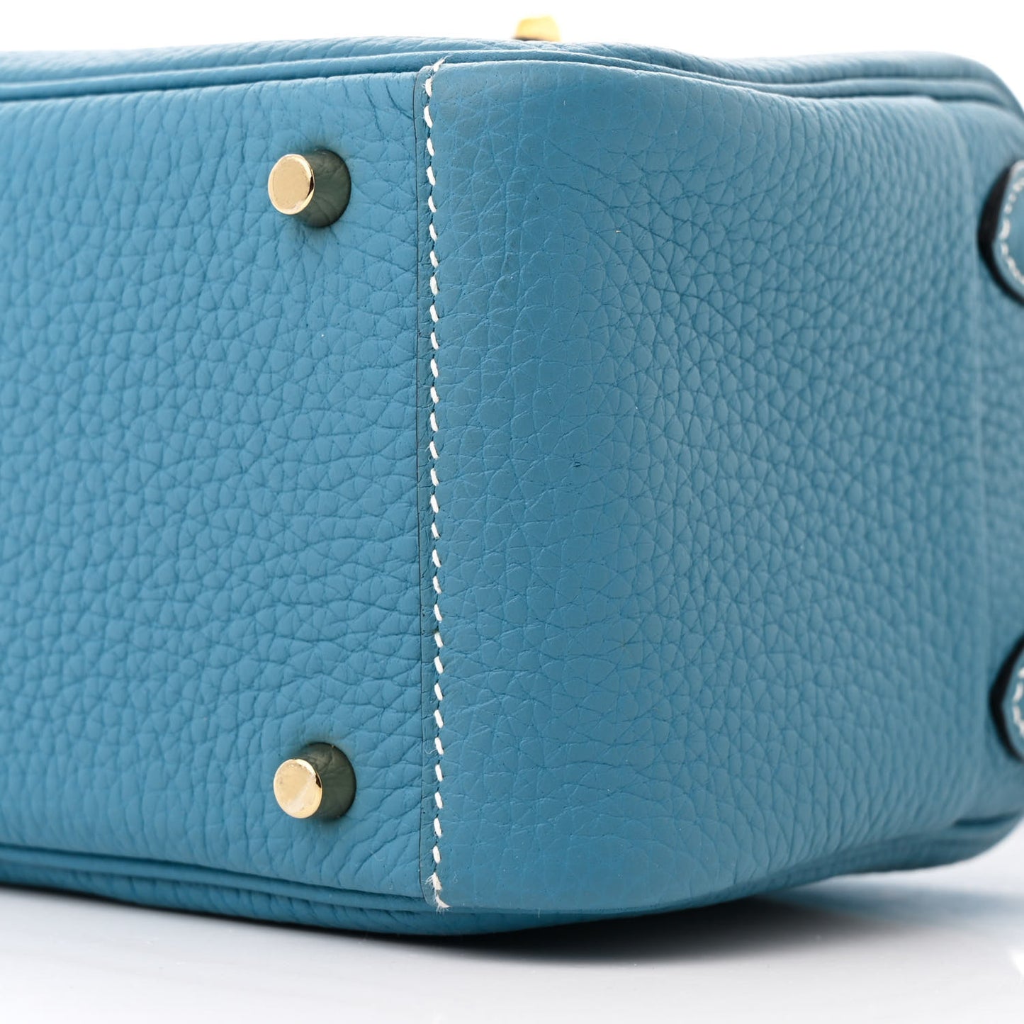 Taurillon Clemence Mini Lindy 20 Bleu Jean