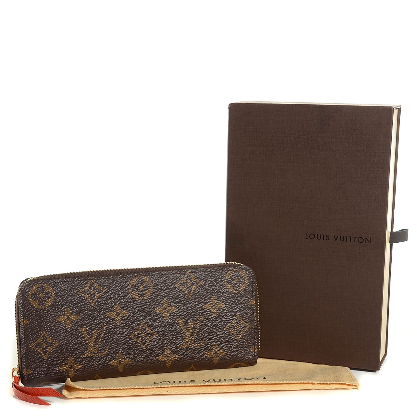 Monogram Clemence Wallet Piment