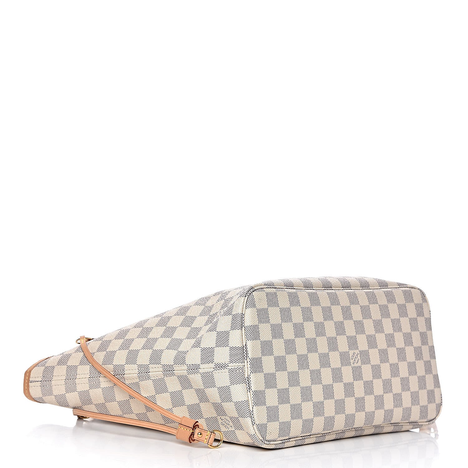 Louis Vuitton Damier Azur Neo Neverfull MM Rose Ballerine 4 of 11