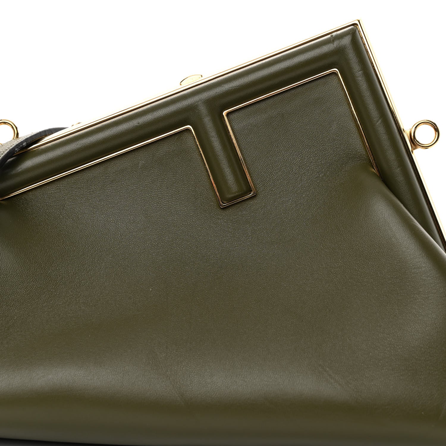 Fendi Shiny Nappa Small Fendi First Green 8 of 11