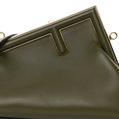 Fendi Shiny Nappa Small Fendi First Green 8 of 11