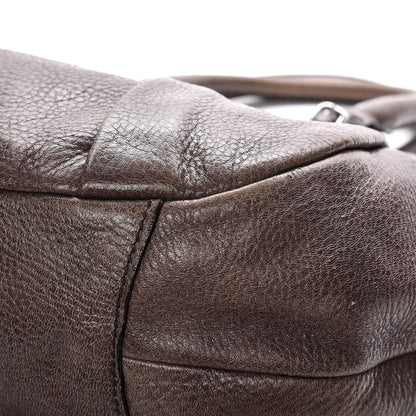 Prada Cervo Deerskin Tote Fumo 14 of 16