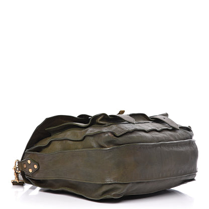 Proenza Schouler Lambskin Large PS1 Satchel Military 4 of 12