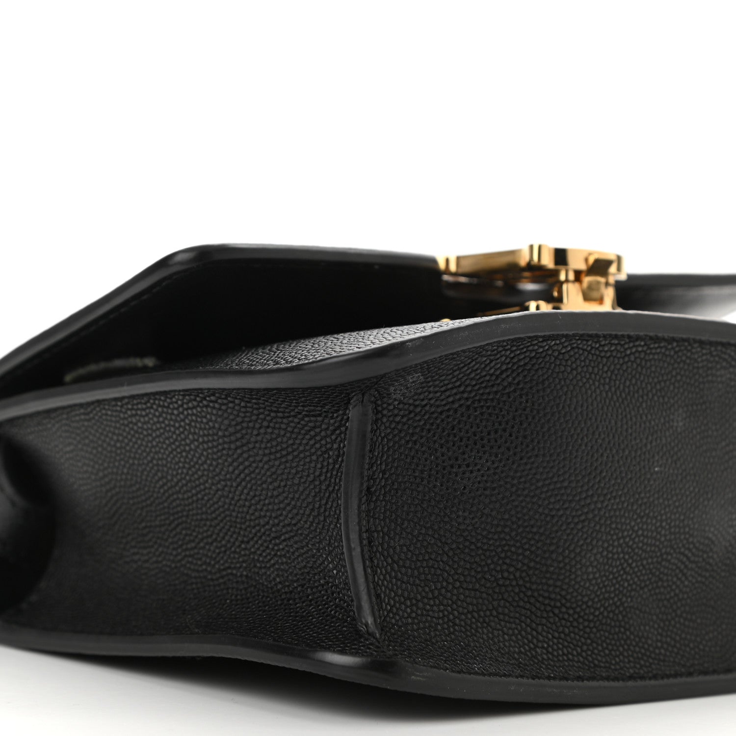 Burberry Grained Calfskin Mini TB Bag Black 8 of 9