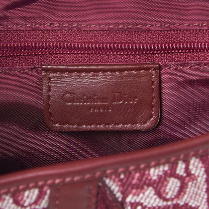 Christian Dior Monogram Double Saddle Bag Burgundy 7 of 7