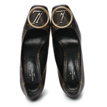 Louis Vuitton Monogram Madeleine Pumps 38 2 of 10