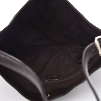 Gucci Monogram Hobo Dark Brown 7 of 9