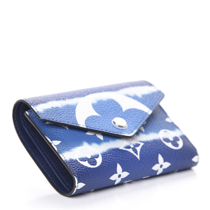 Louis Vuitton Monogram Escale Victorine Wallet Blue 4 of 7