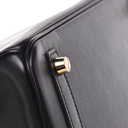 Hermes Swift Birkin 25 Black 36 of 38