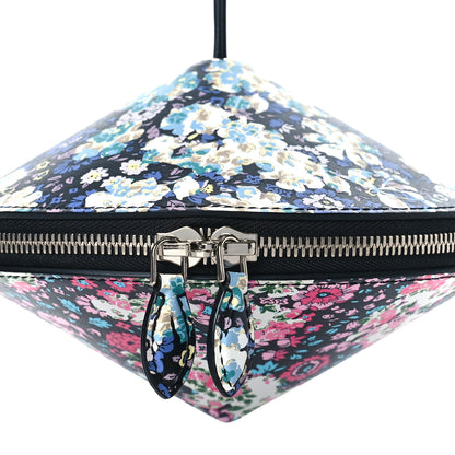Louis Vuitton Calfskin Floral Print Toupie Multicolor 8 of 9