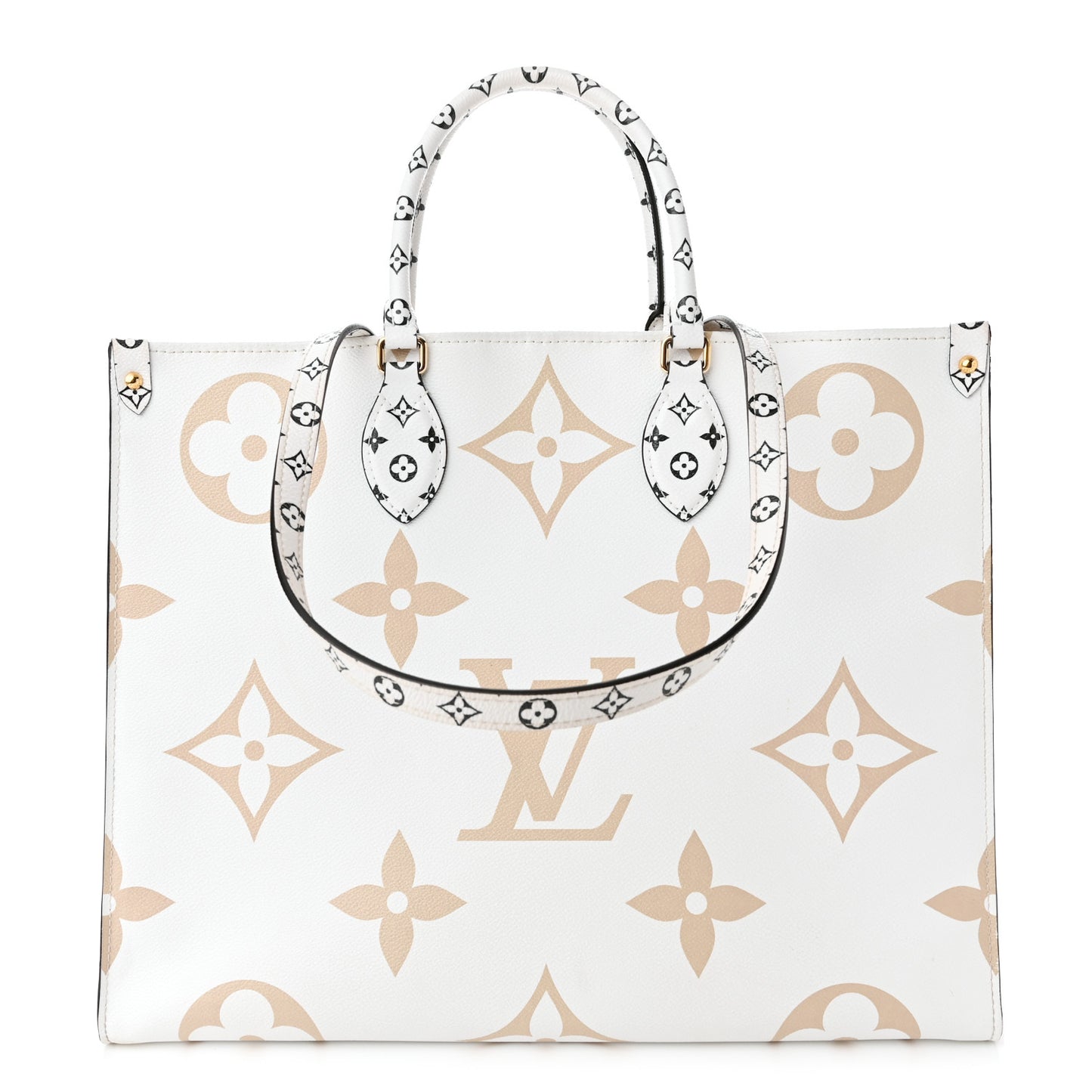 Monogram Giant Onthego GM Kaki Beige