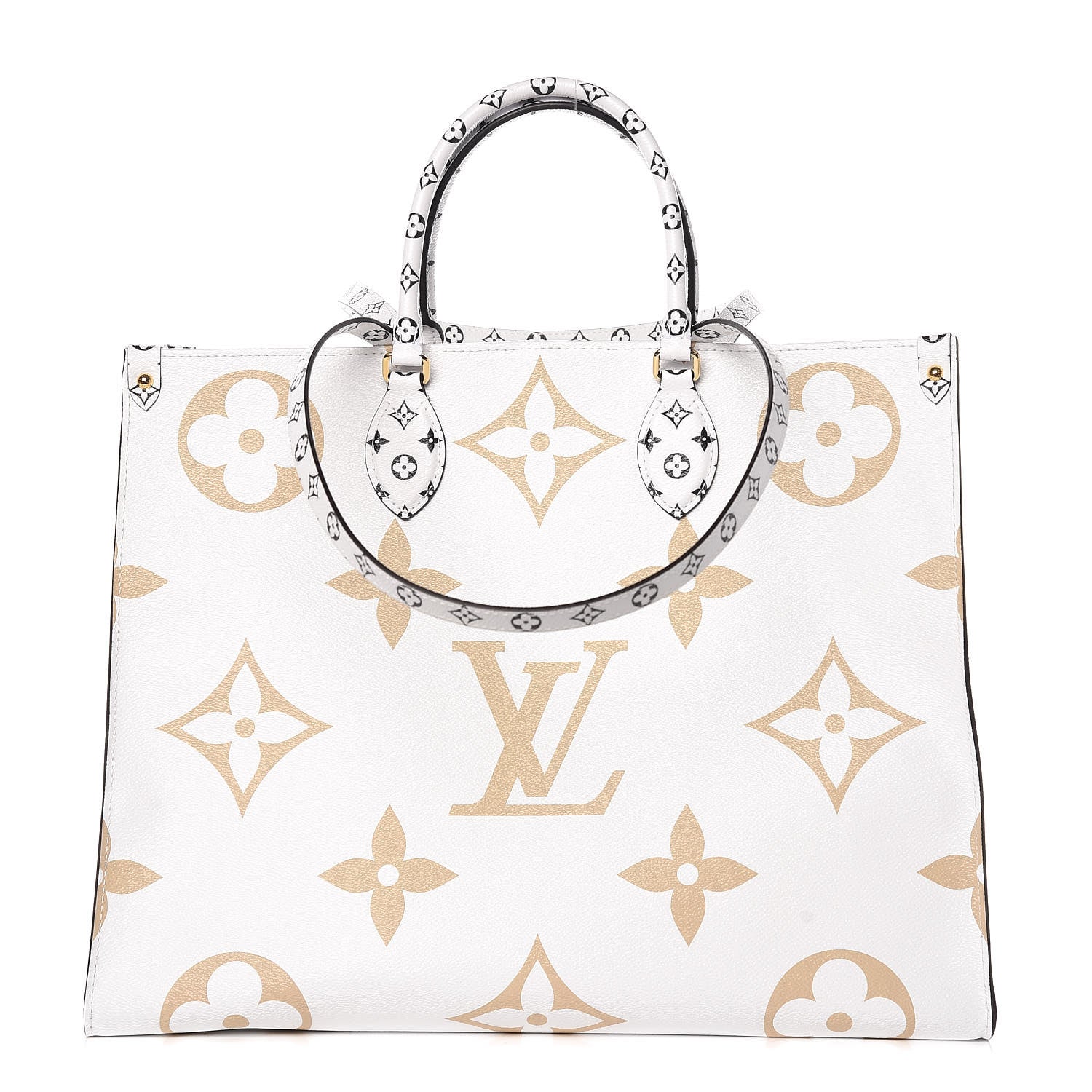 Louis Vuitton Monogram Giant Onthego GM Kaki Beige 1 of 9