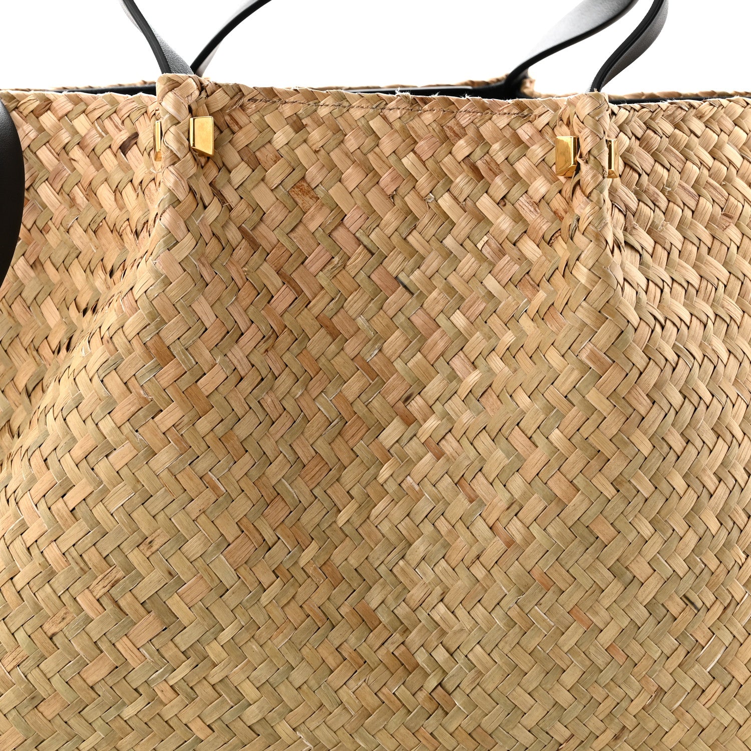 Valentino Garavani Raffia Medium Vlogo Escape Shopper Natural