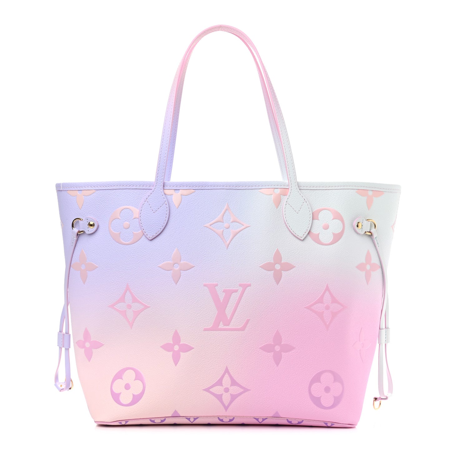 Monogram Giant Spring In The City Neverfull MM Sunrise Pastel