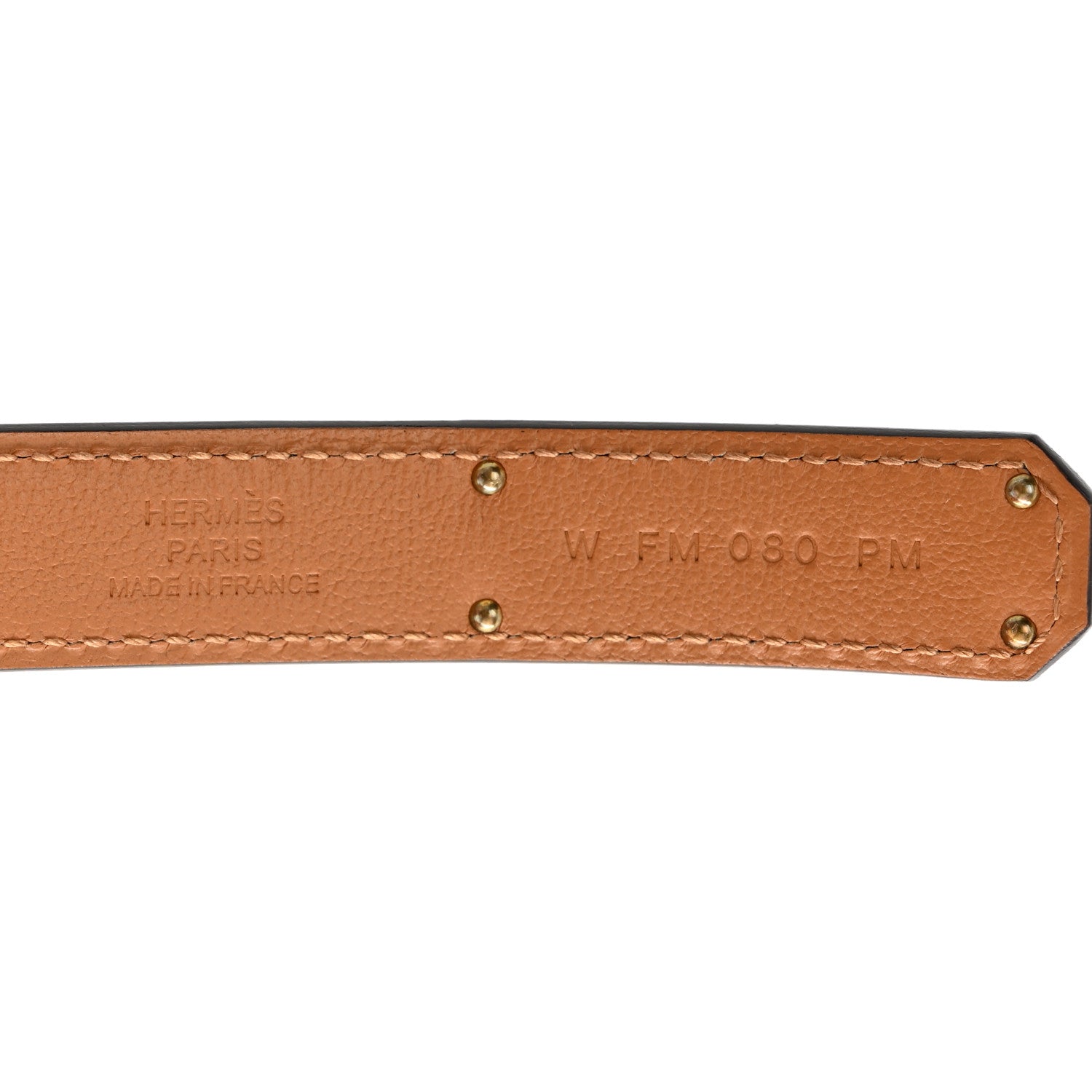 Hermes Epsom Kelly Belt Etoupe 3 of 5