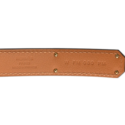 Hermes Epsom Kelly Belt Etoupe 3 of 5