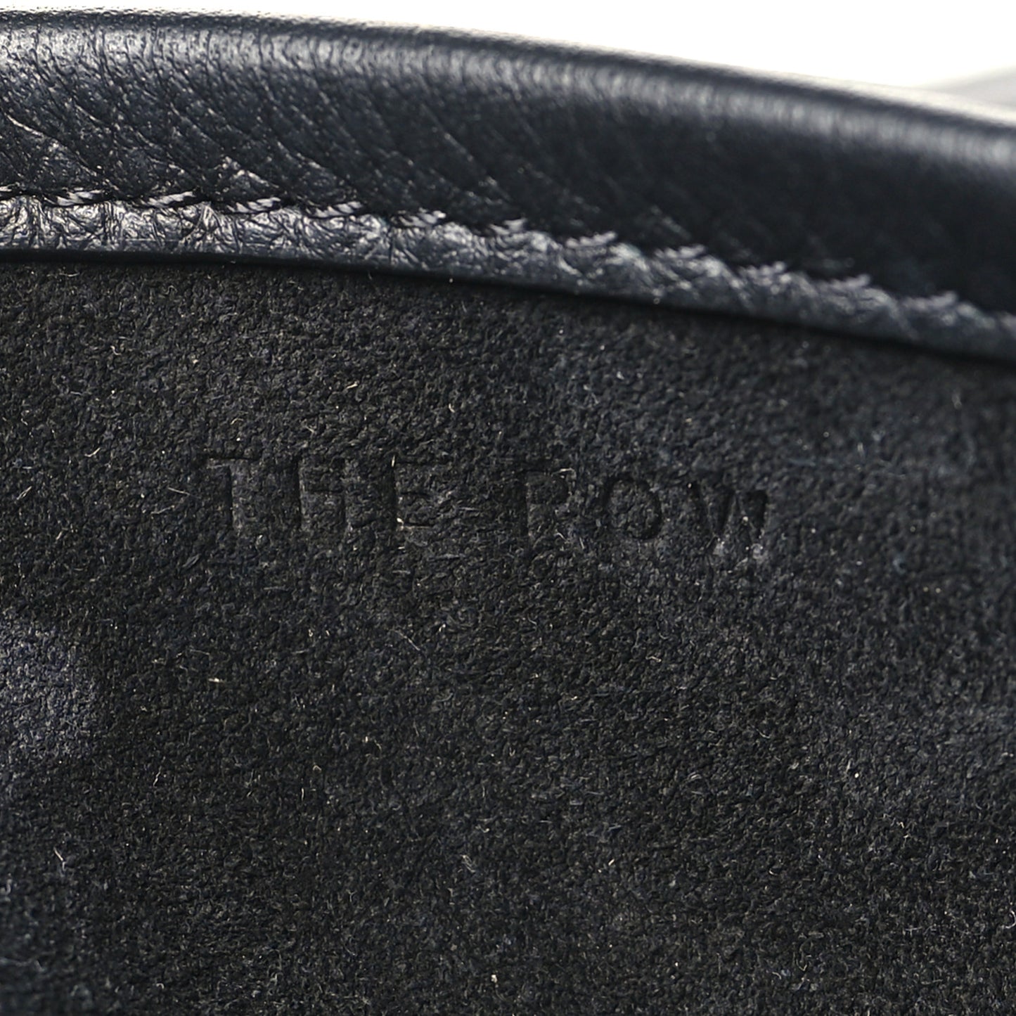 Grained Calfskin Park Tote Three Black