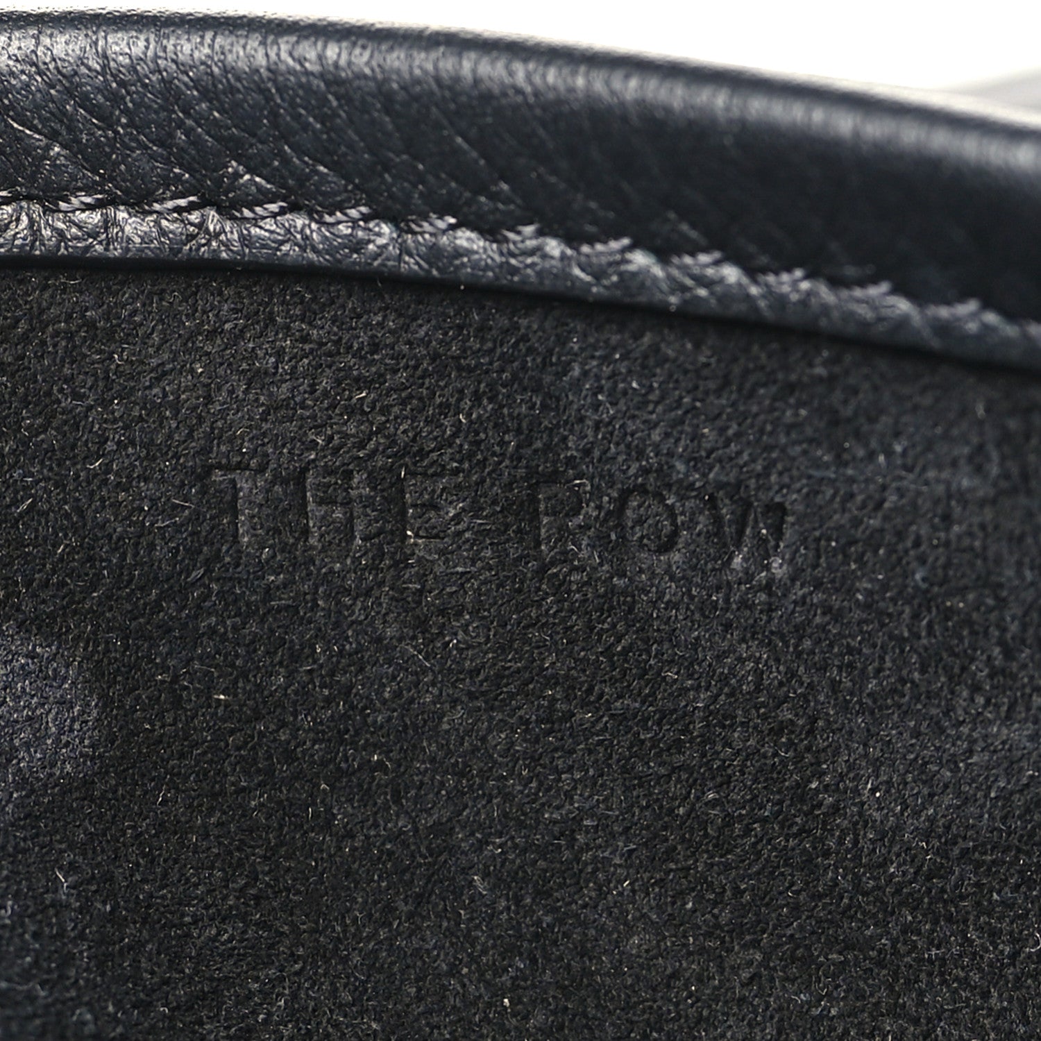 The Row Grained Calfskin Park Tote Three Black 7 of 11