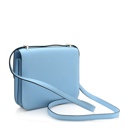 Hermes Epsom Constance 18 Celeste 4 of 13