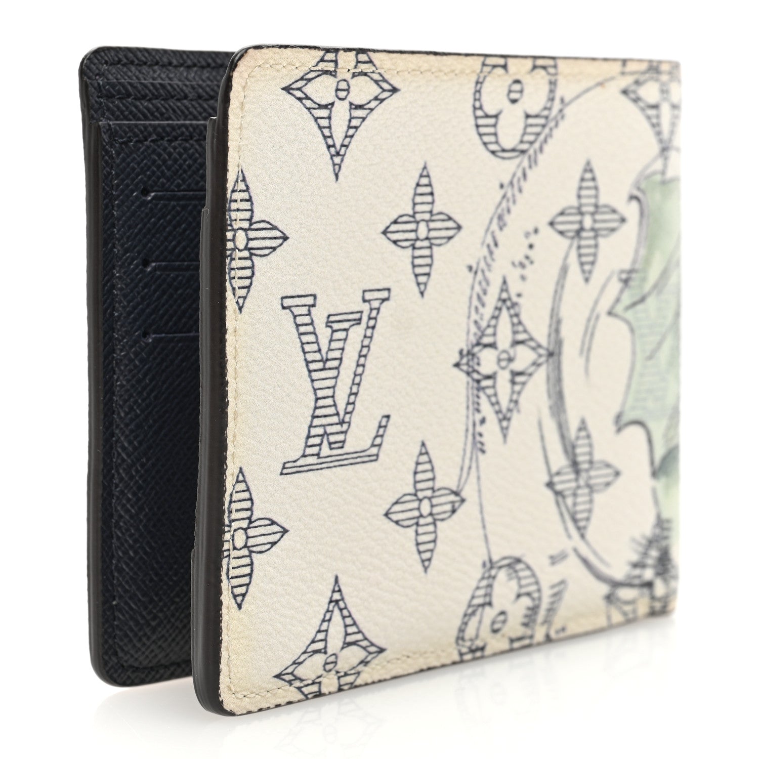 Louis Vuitton Savane Monogram Chapman Multiple Wallet 3 of 7