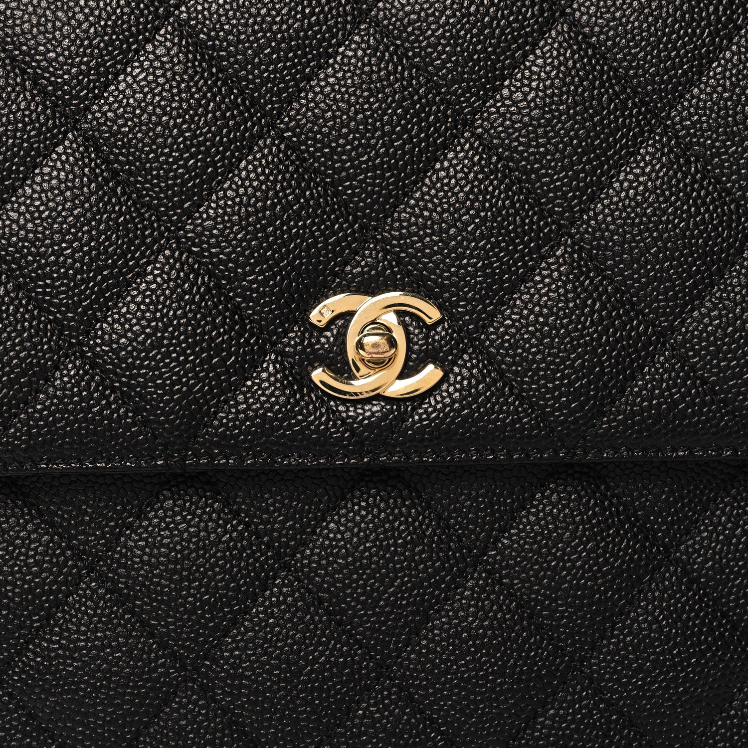 Chanel Caviar Quilted Jumbo Kelly Flap Black 9 of 12
