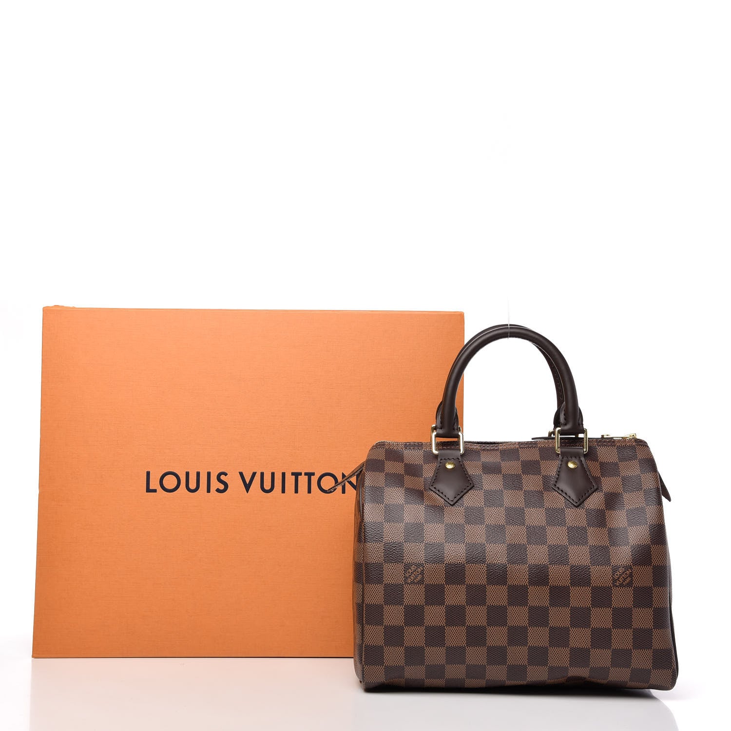 Louis Vuitton Damier Ebene Speedy 25 11 of 11